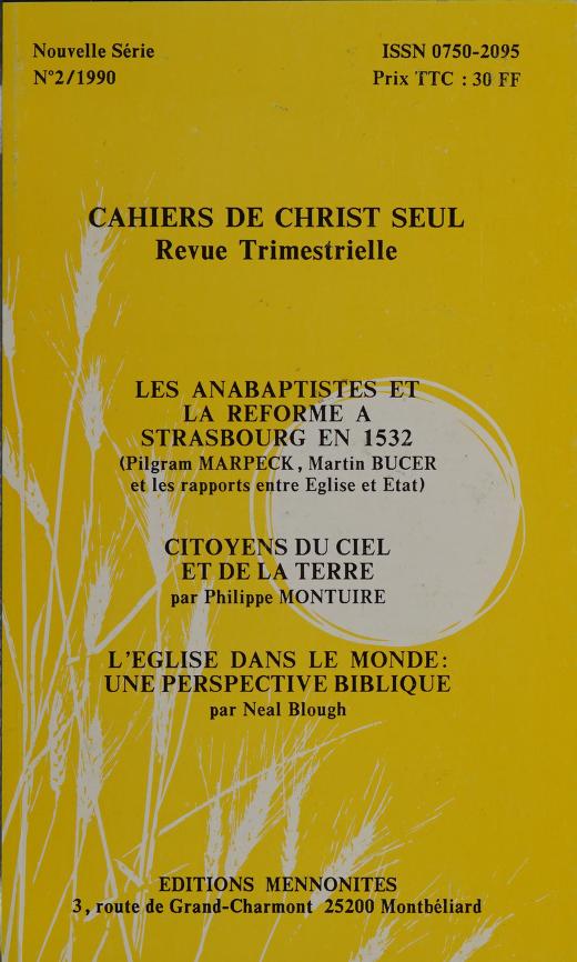 Marpeck Bucer et al Les Anabaptistes.jpeg