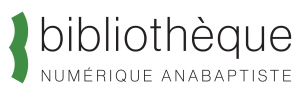 Bibliothèque numérique anabaptiste